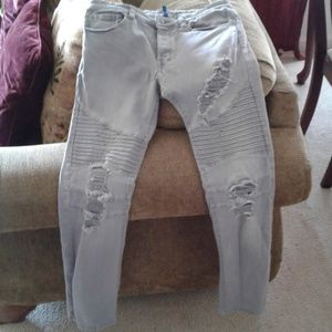 H&M Divided Grey Skinny Jeans